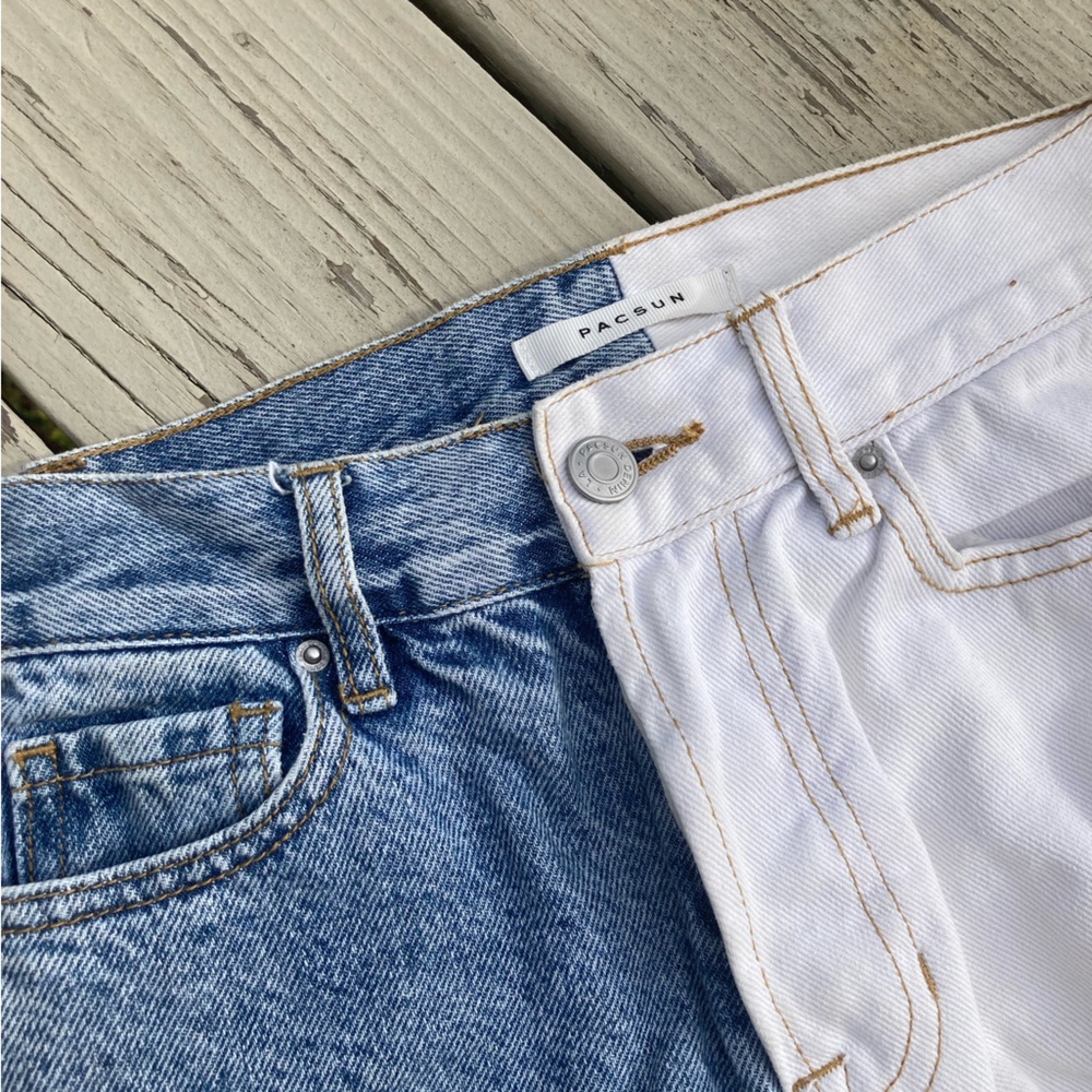 Women's PacSun High Rise Straight Leg Jeans. Size 22 (00) - Picture 3 of 4